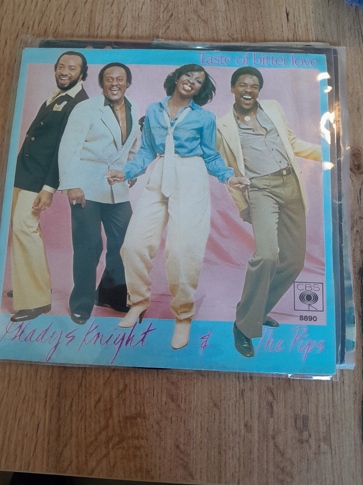Gladys knight 7inch taste of bitter love, Cd's en Dvd's, Vinyl Singles, Ophalen of Verzenden, Zo goed als nieuw, Pop