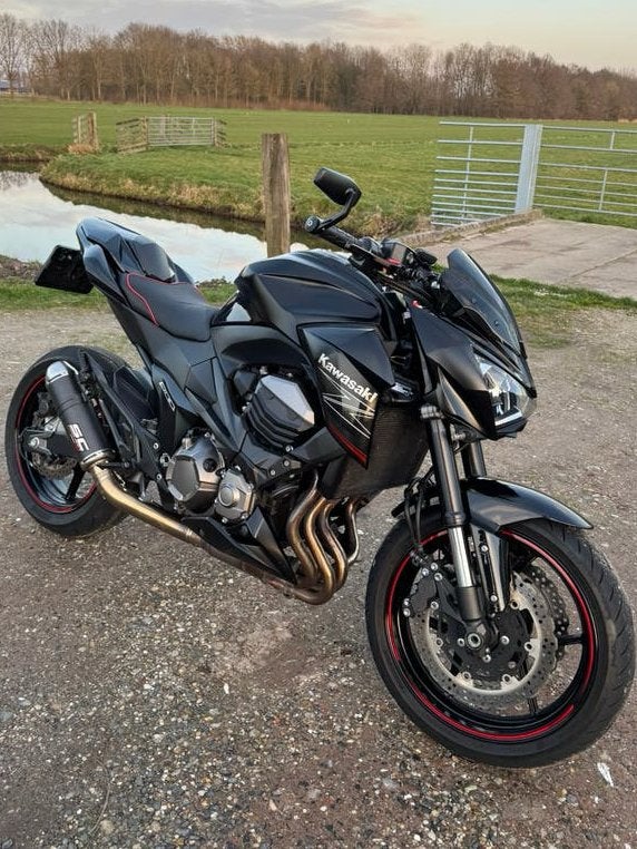 Kawasaki Z800 ABS – SC Project – Quickshifter – Vol opties!, Motoren, 4 cilinders, Motorrijbewijs A, Gebruikt, Sportuitlaat