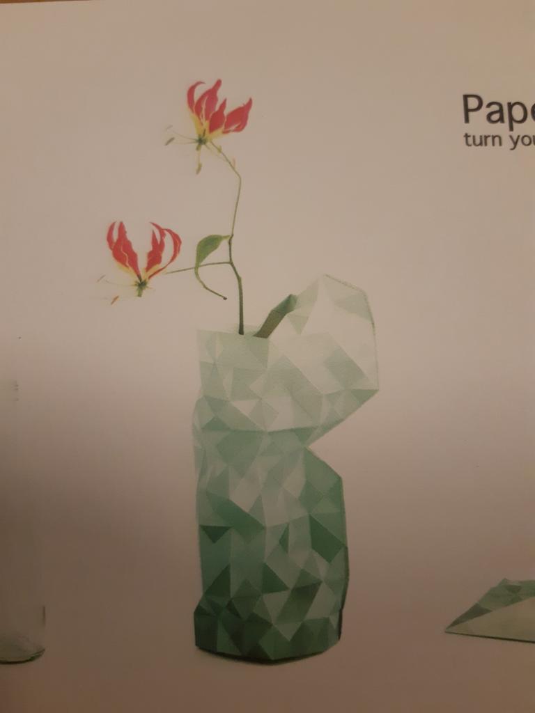 Paper vase cover Pepe Heykoop, Ophalen of Verzenden