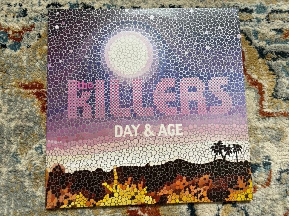 The Killers - Day & Age LP met poster, LP, Inclusief poster, Ophalen of Verzenden, Zo goed als nieuw