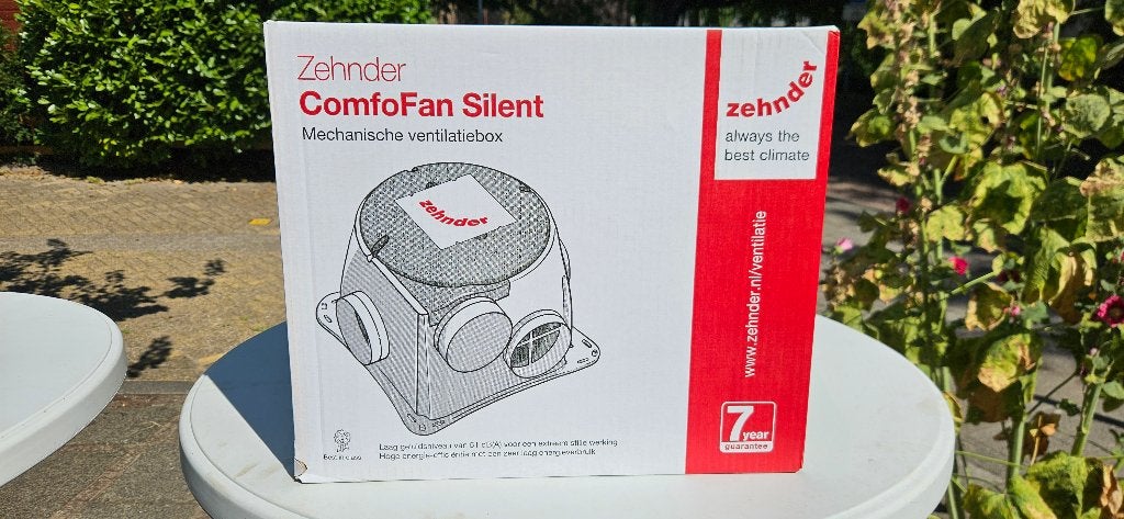 Zehnder Comfofan silent met 220v stekker **NIEUW**, Doe-het-zelf en Verbouw, Ophalen, Nieuw, Afzuiger