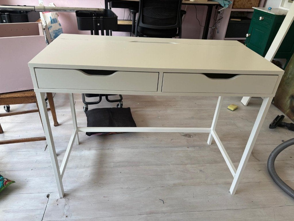 IKEA ALEX bureau wit, Ophalen, 48 cm, Zo goed als nieuw, IKEA