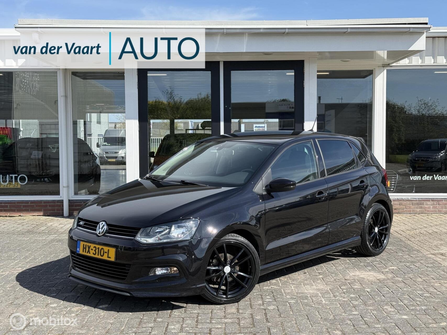Volkswagen Polo 1.2 TSI Edition R-LINE / LPG / FACELIFT, Auto's, Euro 6, 4 cilinders, Zwart, Origineel Nederlands
