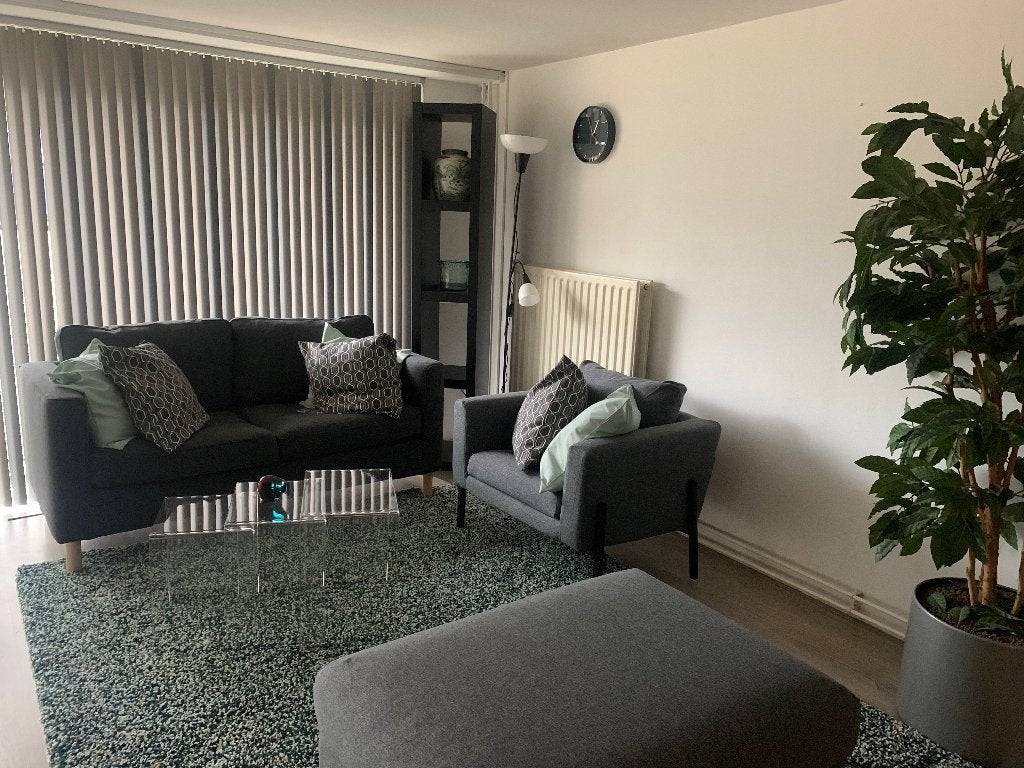 Fully furnished ground floor apartment, Huizen en Kamers, Expat Rentals, 2 kamers, 60 m², Naarden, Appartement