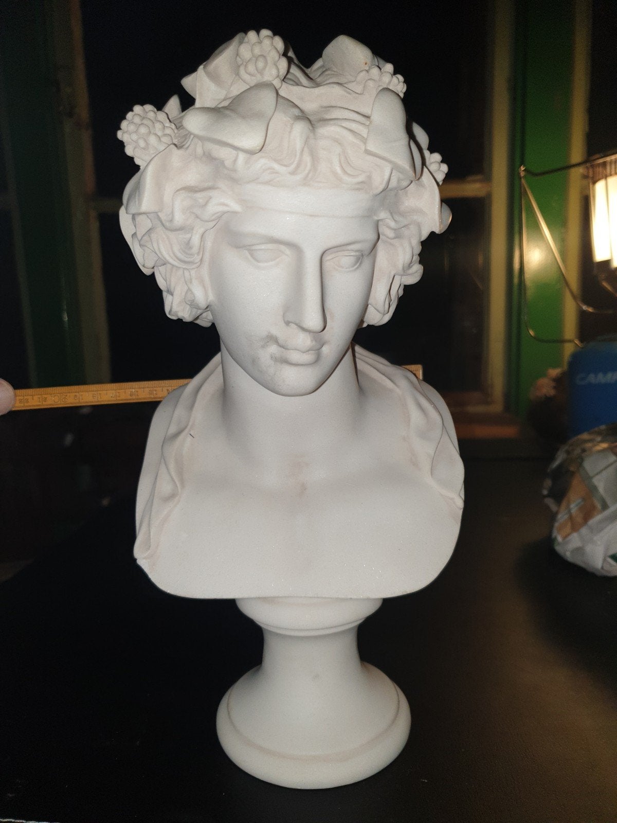 Lansdowne Antinous-buste, Dionysus / Bacchus, Antiek en Kunst, Buste, Ophalen of Verzenden, 20 - 50 cm, Composieten