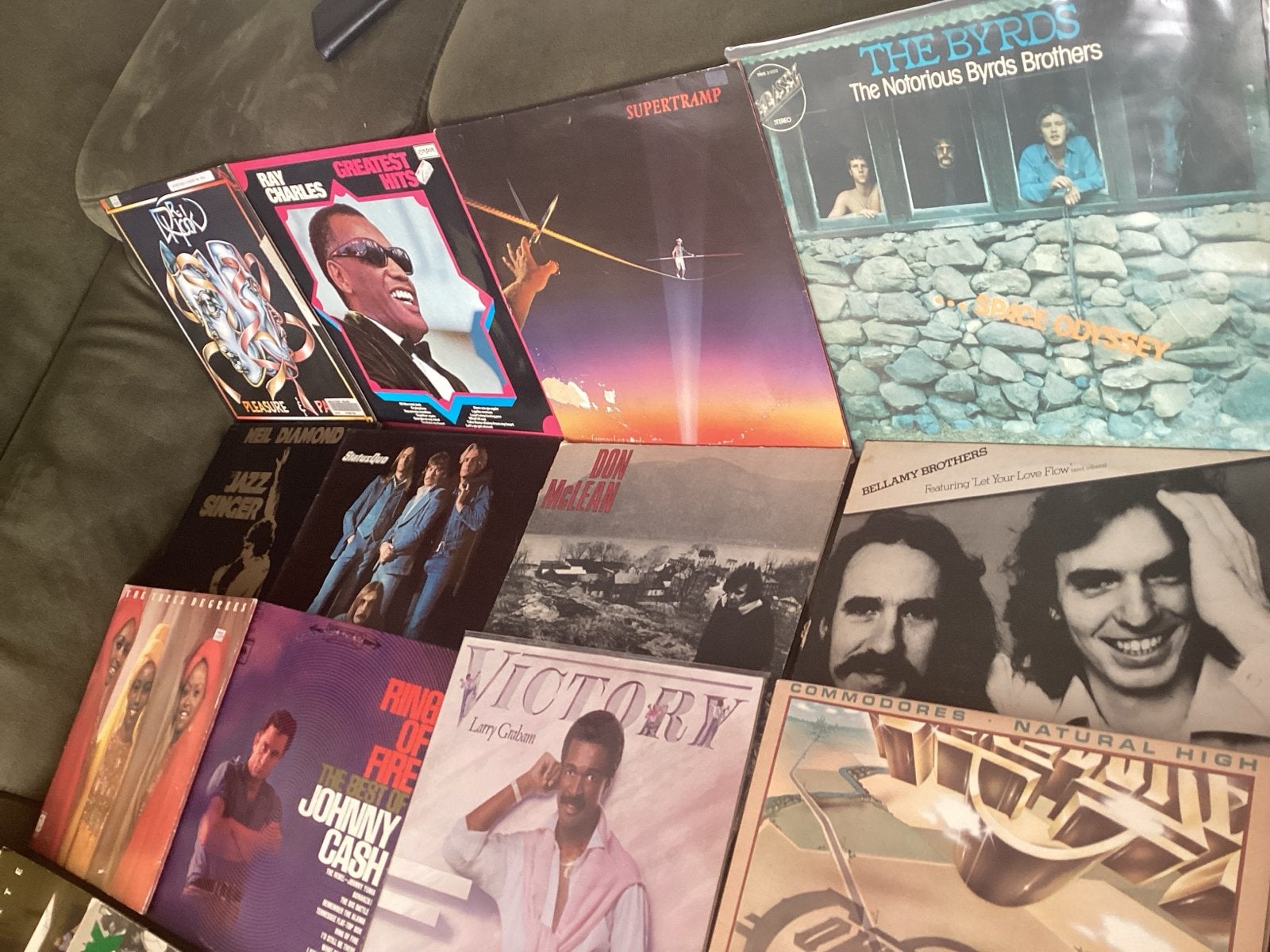 Diverse Pop & Rock LP's the byrds, commodores spandau ballet, LP, Gebruikt, Pop, Ophalen of Verzenden