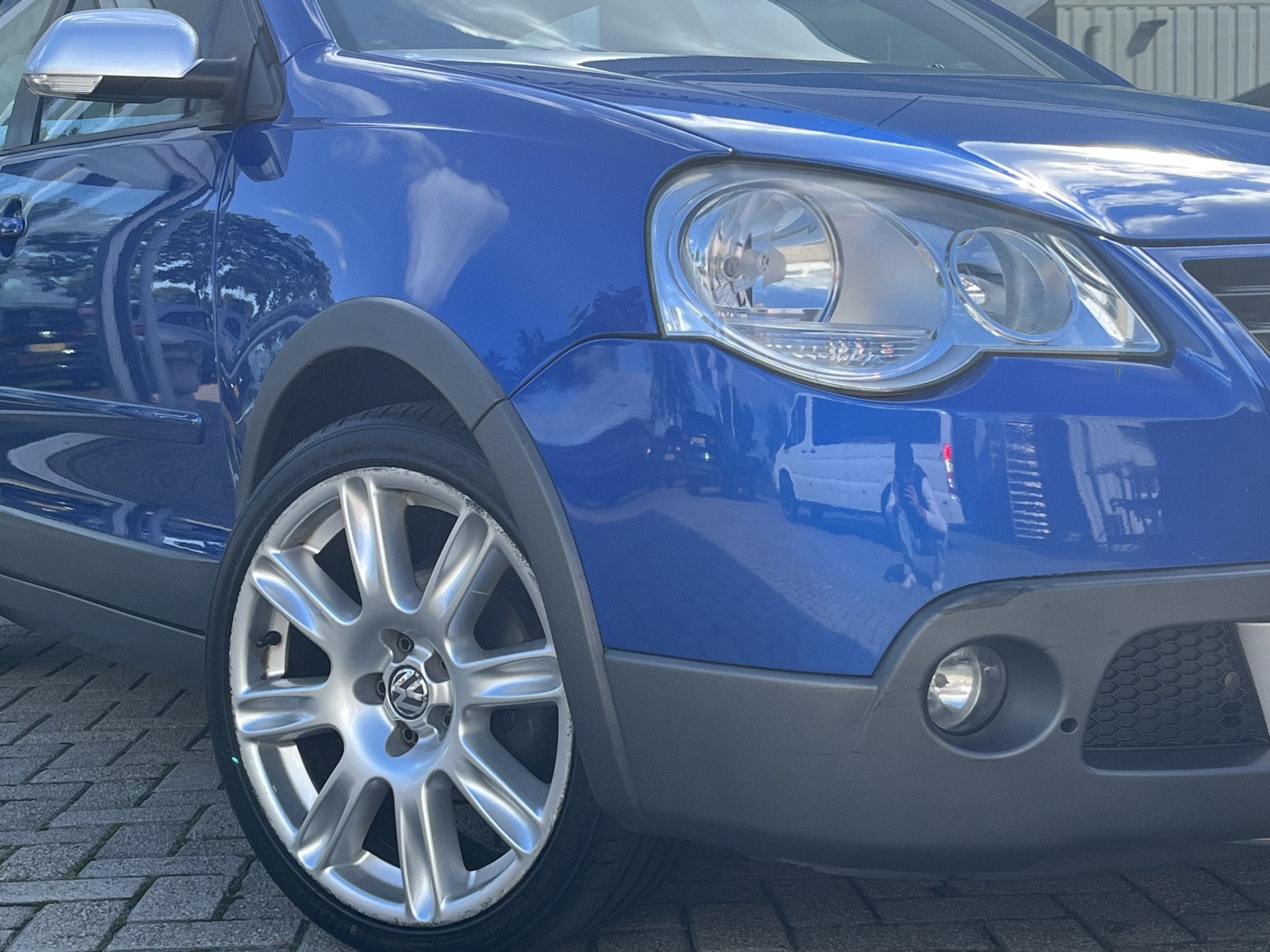 Volkswagen Polo 1.2-12V Cross / schuif-kanteldak / Elek Rame, Voorwielaandrijving, Stof, Zwart, Elektrische ramen