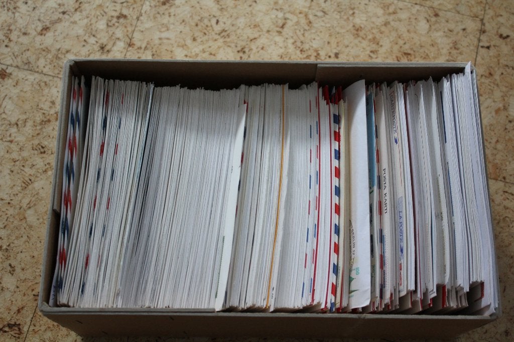 brieven briefkaarten enveloppen, Postzegels en Munten, Brieven en Enveloppen | Buitenland, Ophalen, Brief
