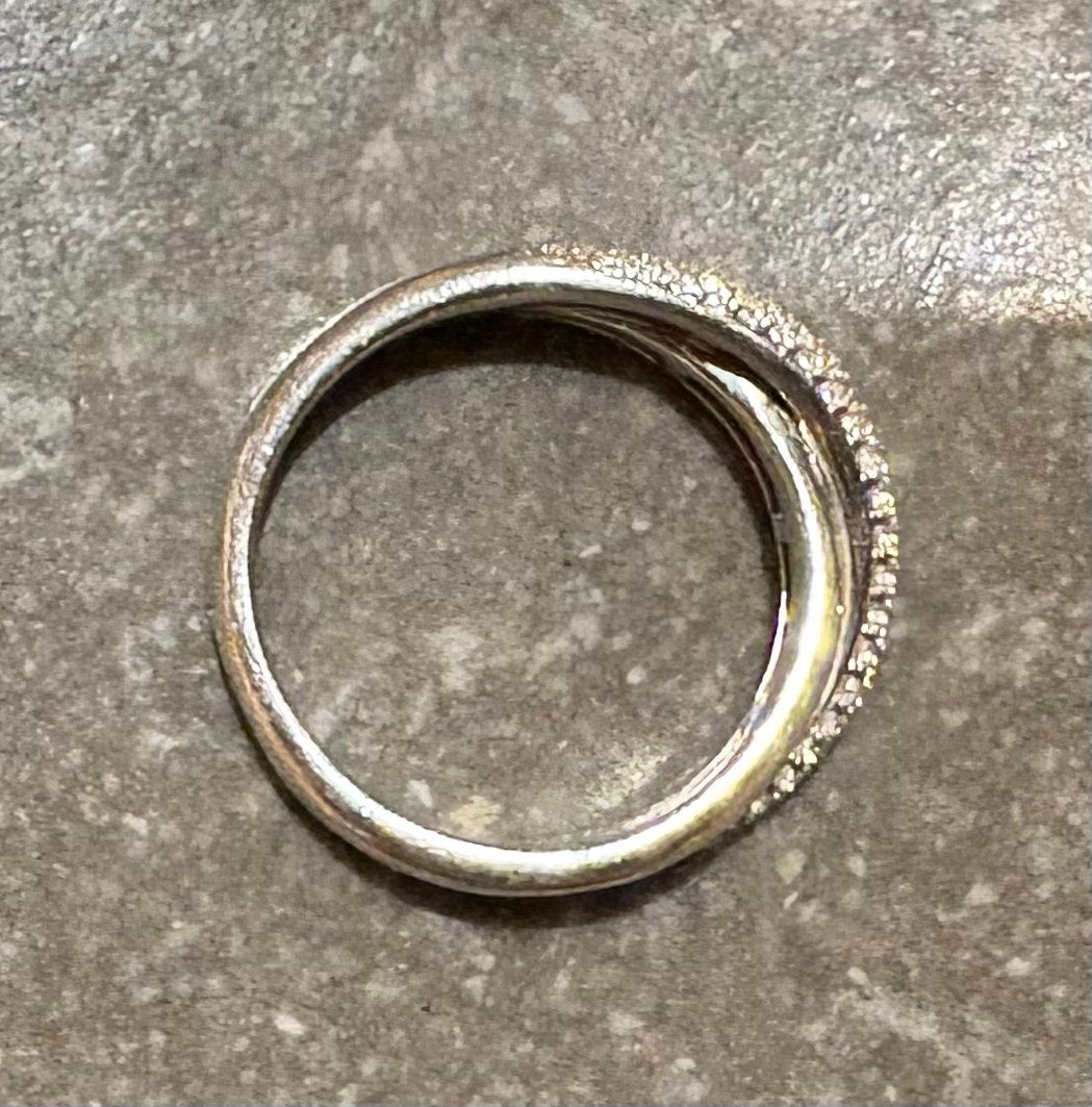 TI SENTO Milano Crossover Ring (Model 12281ZI) – Maat [56], Ophalen, Gebruikt, 17 tot 18, Dame