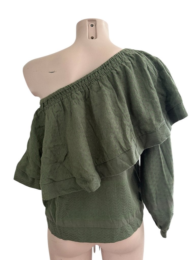 Rough Studios shirt S, Ophalen of Verzenden, Zo goed als nieuw, Groen