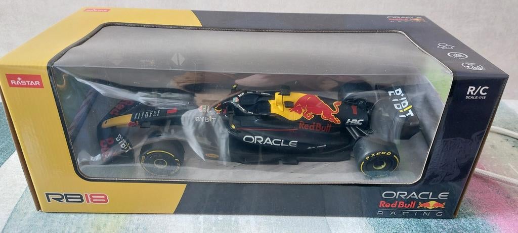 Bestuurbare raceauto Max Verstappen RB18 nieuw in doos, Ophalen of Verzenden, Nieuw
