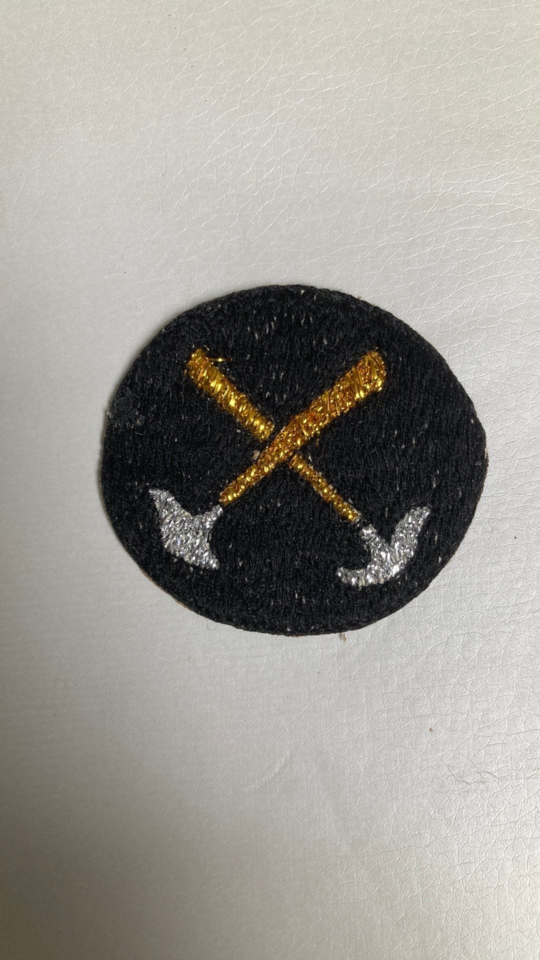 KNIL Troepencommando Zuid en Oost Borneo, Ophalen of Verzenden, Landmacht, Nederland, Embleem of Badge