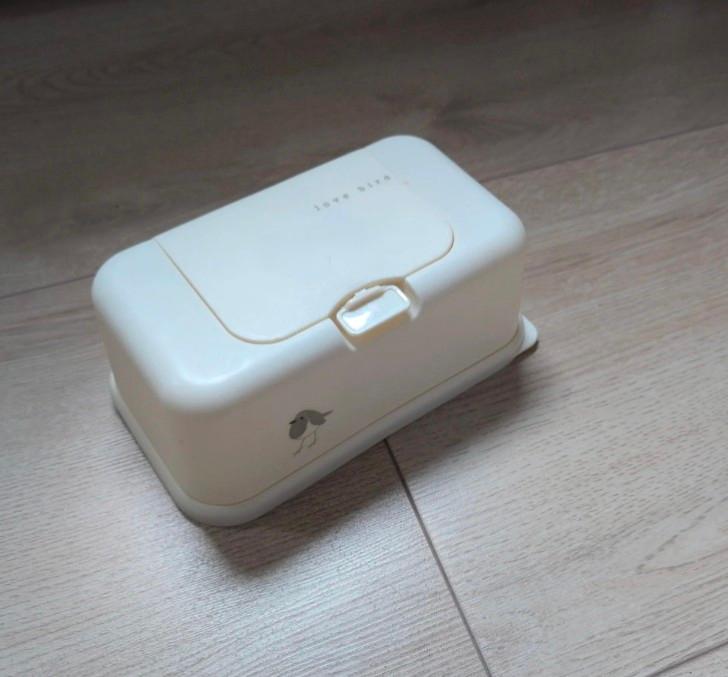 Funkybox vogeltje - Handige bewaardoos voor babydoekjes, Overige merken, Overige typen, Ophalen of Verzenden, Zo goed als nieuw