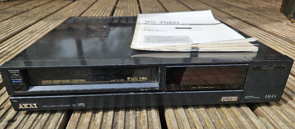 AKAI VS-75EO VHS video recorder, Ophalen, Gebruikt, VHS-speler of -recorder