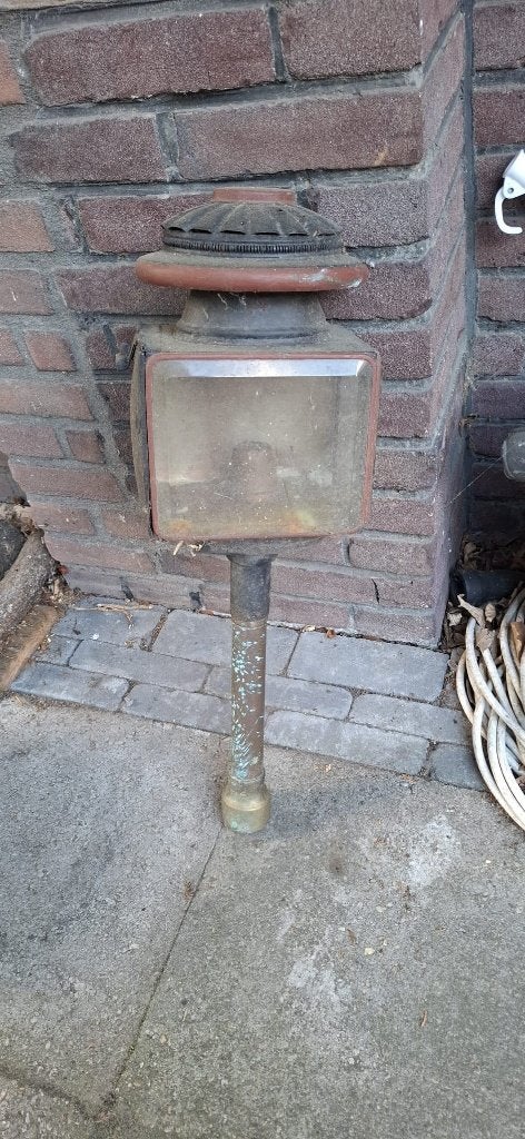 lamp, Ophalen, Gebruikt, Glas, Overige fittingen