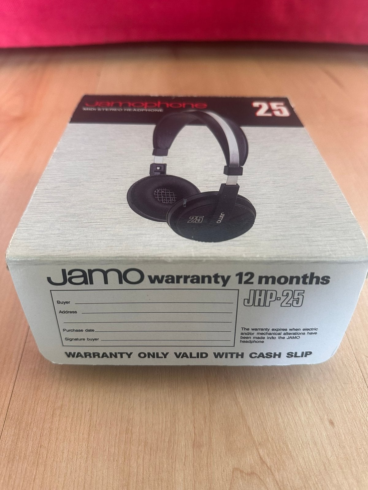 Zeldzame Vintage Jamo JHP-25 MIDI Stereo Hoofdtelefoon, Ophalen of Verzenden, Zo goed als nieuw, Overige merken