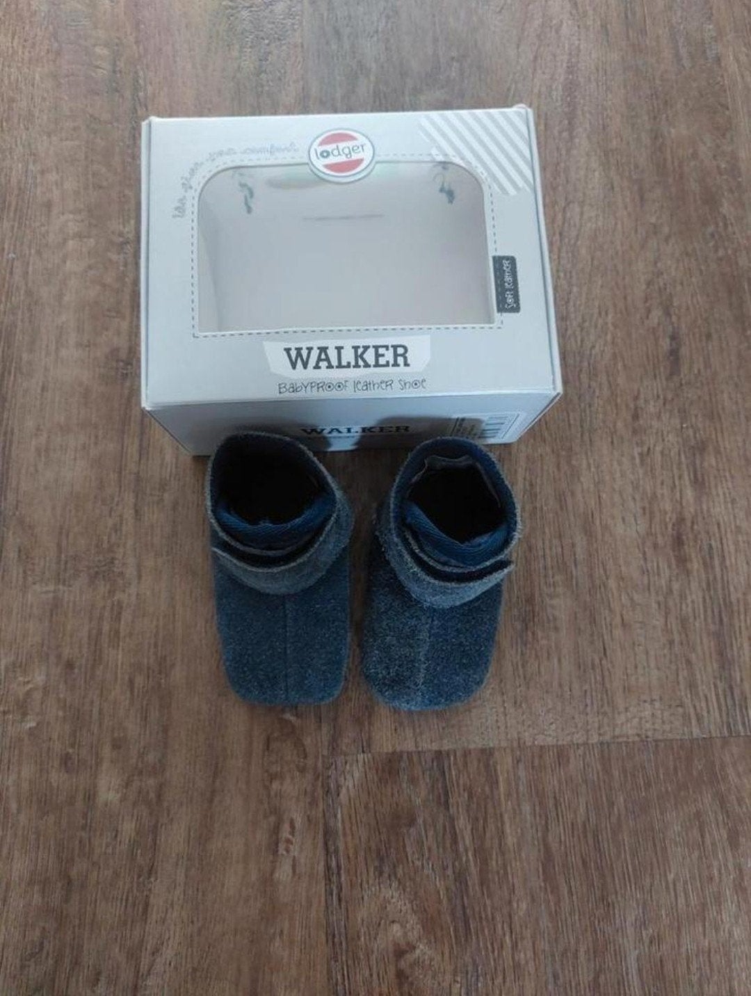 Lodger walker baby slofjes / schoentjes - maat 16, Kinderen en Baby's, Babykleding | Schoentjes en Sokjes, Lodger, Slofjes, Jongetje of Meisje