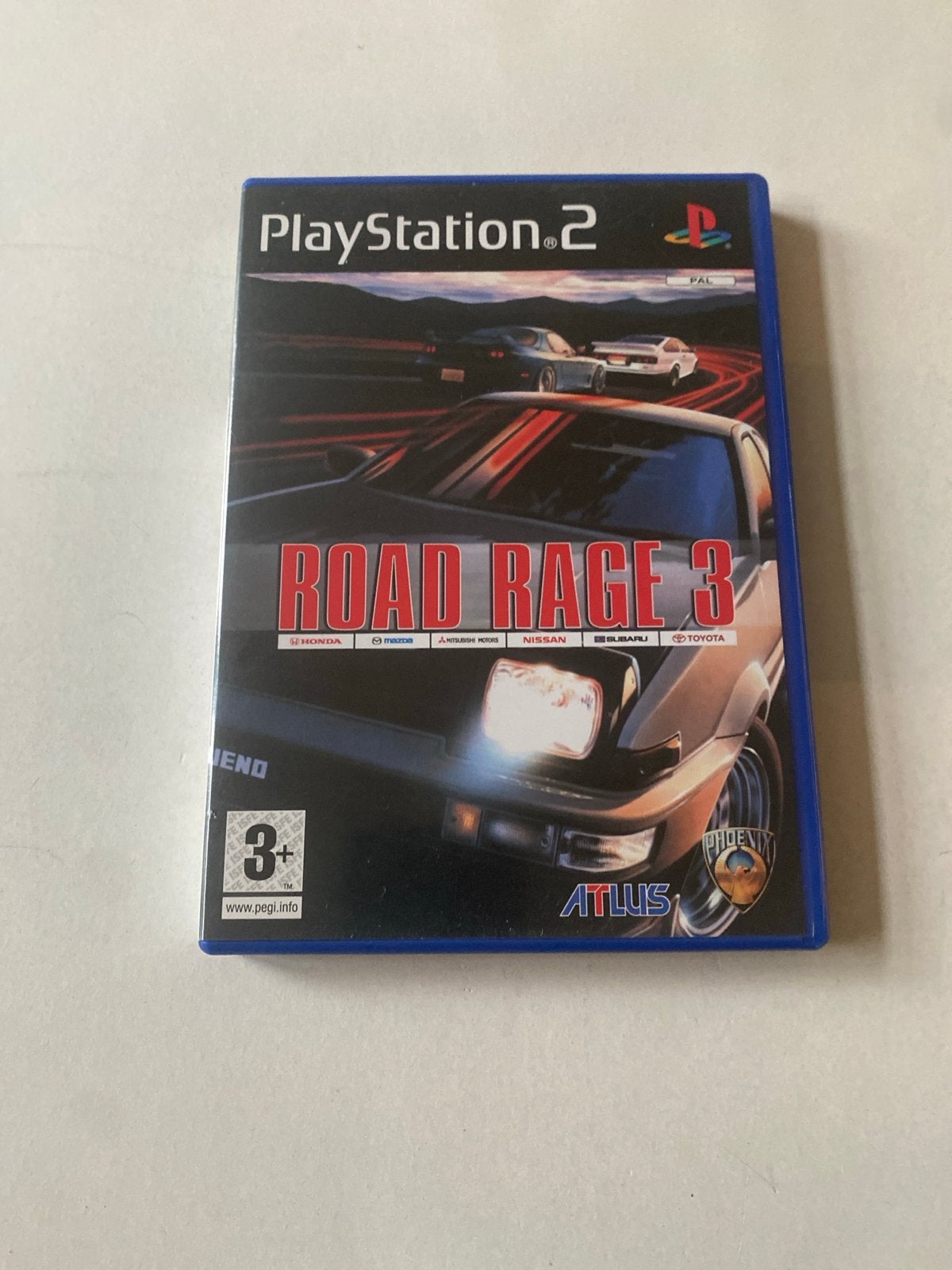 Road Rage 3 - PlayStation 2 (PS2) Racegame, Spelcomputers en Games, Gebruikt, Racen en Vliegen, 2 spelers, Eén computer