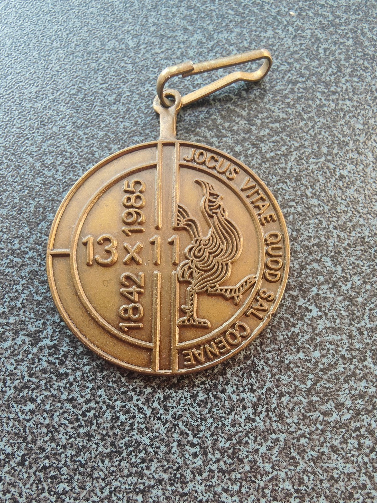Jocus Vastelaoves Gezelschap Medaille 1842-1985, Ophalen