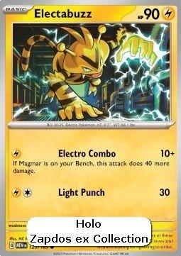 Electabuzz #125 - MEW -151, Verzenden, Zo goed als nieuw