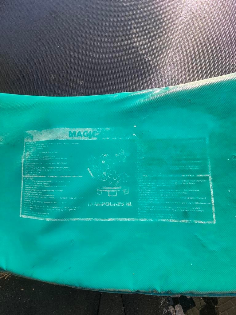 Magic Circle Pro Ingraaftrampoline Groen 310cm, Kinderen en Baby's, Speelgoed | Buiten | Trampolines, Ophalen, Gebruikt