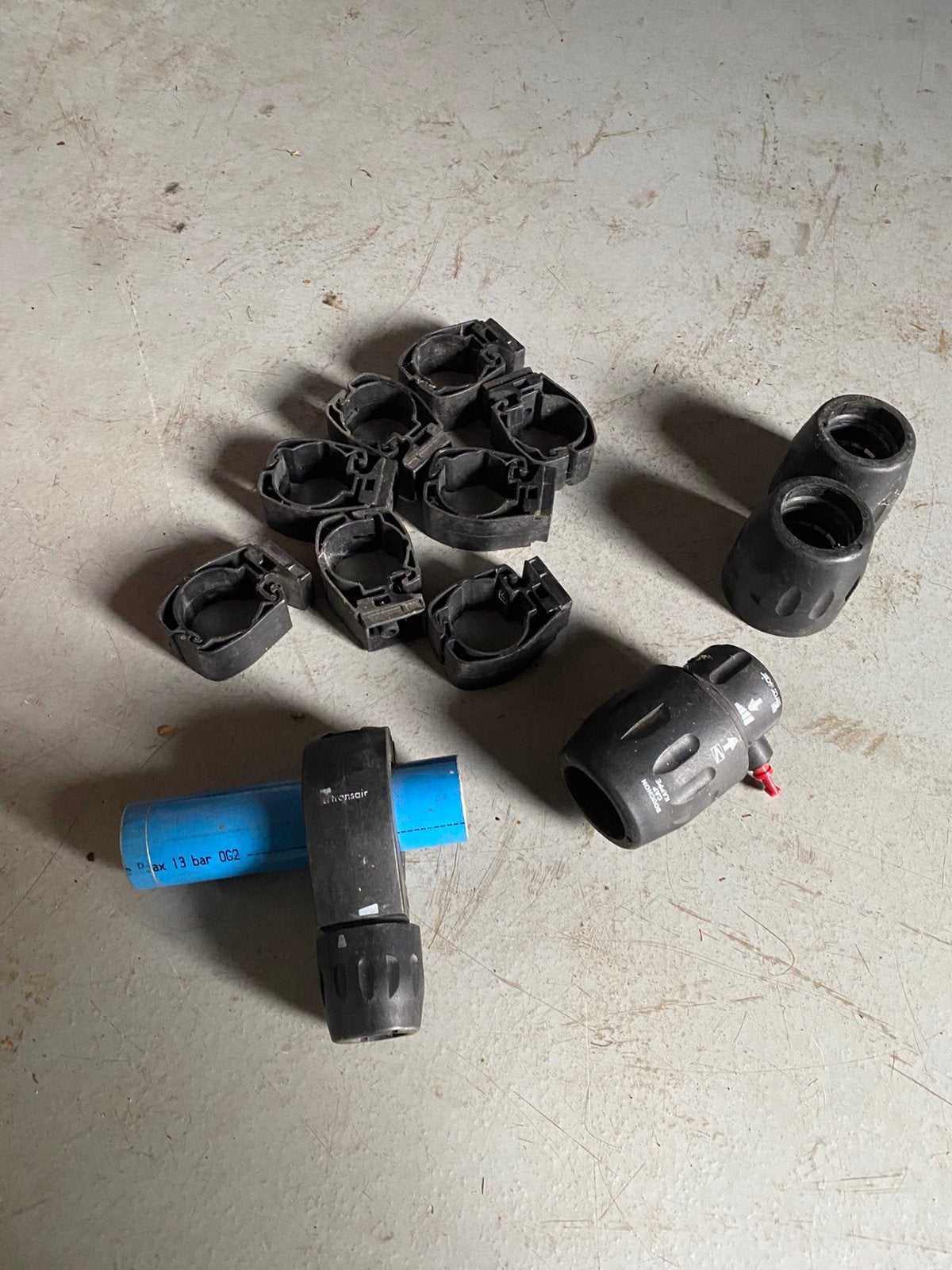 Transair koppelingen en beugels, Ophalen of Verzenden, Zo goed als nieuw, Minder dan 200 liter/min