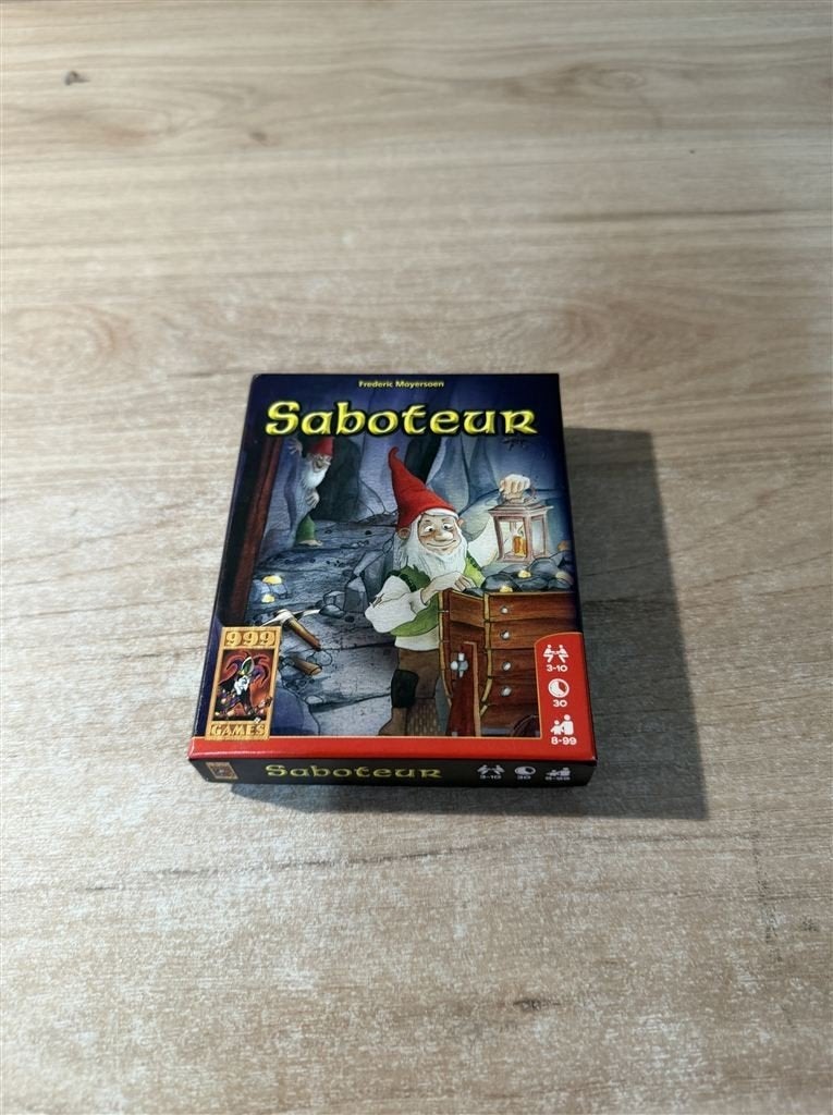 Saboteur - 999 games - S7023, Ophalen of Verzenden, Zo goed als nieuw
