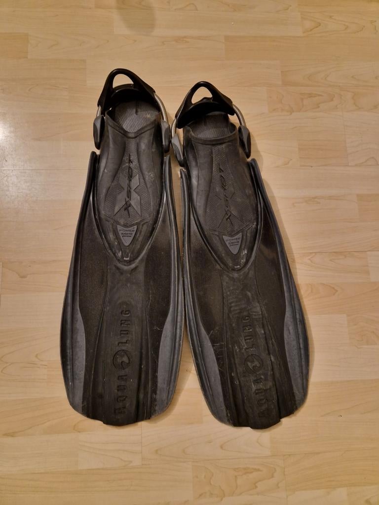 Aqualung X-Shot Duikvliezen - Maat Regular, Watersport en Boten, Duiken, Ophalen of Verzenden, Gebruikt, Zwem- of Duikvliezen