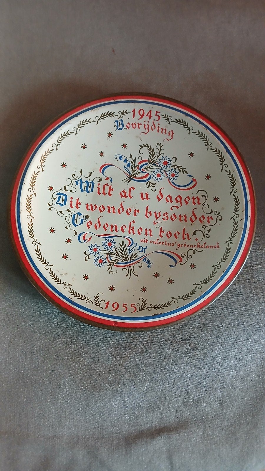 Bevrijdingsblik 1945-1955 - Uniek historisch verzamelstuk, Antiek en Kunst, Ophalen of Verzenden
