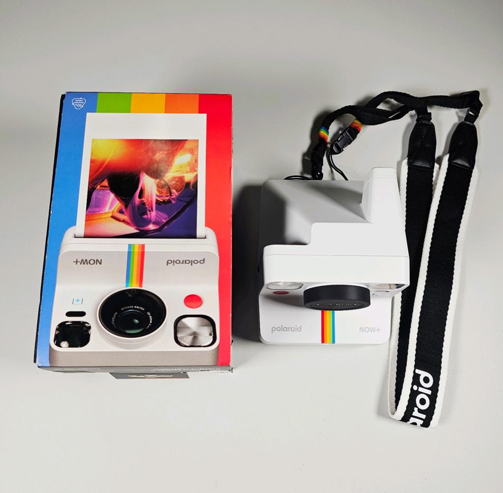 Polaroid Now+ Gen 2 – Wit (Inclusief Filter Set), Audio, Tv en Foto, Fotocamera's Digitaal, Zo goed als nieuw, Overige Merken