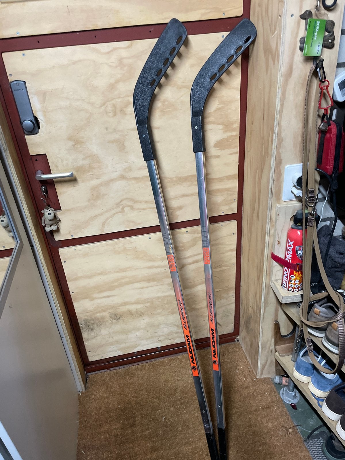 2x Unihoc Floorball Sticks - Allround Transblade, Ophalen, Zo goed als nieuw