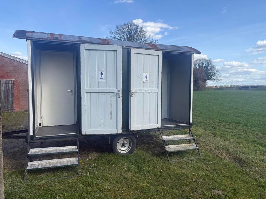 Toiletwagen - opknapper, Ophalen, Gebruikt