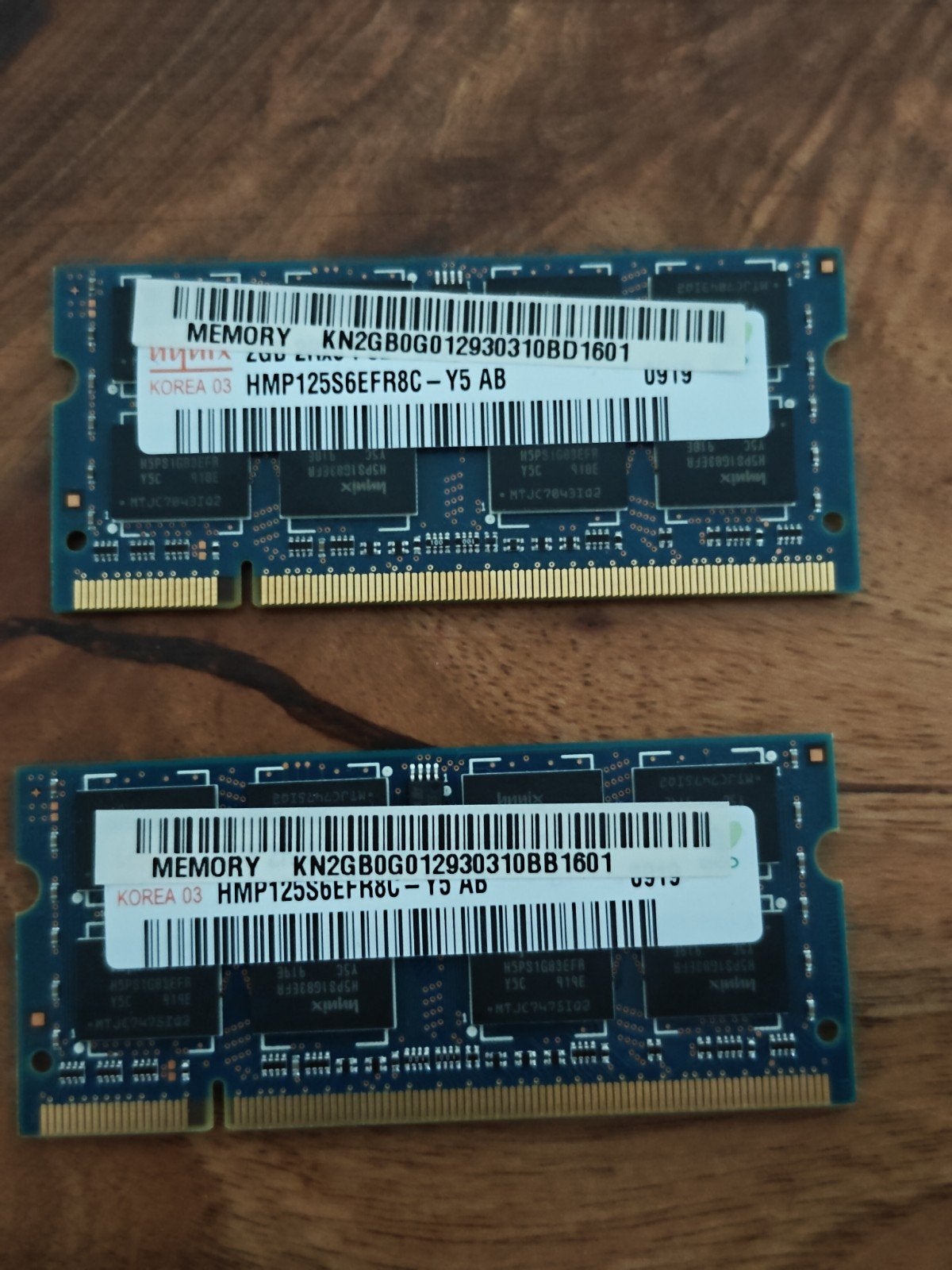 2x 2GB DDR2 Laptop RAM Geheugen (4GB Totaal), Gebruikt, Ophalen of Verzenden, DDR2, Laptop
