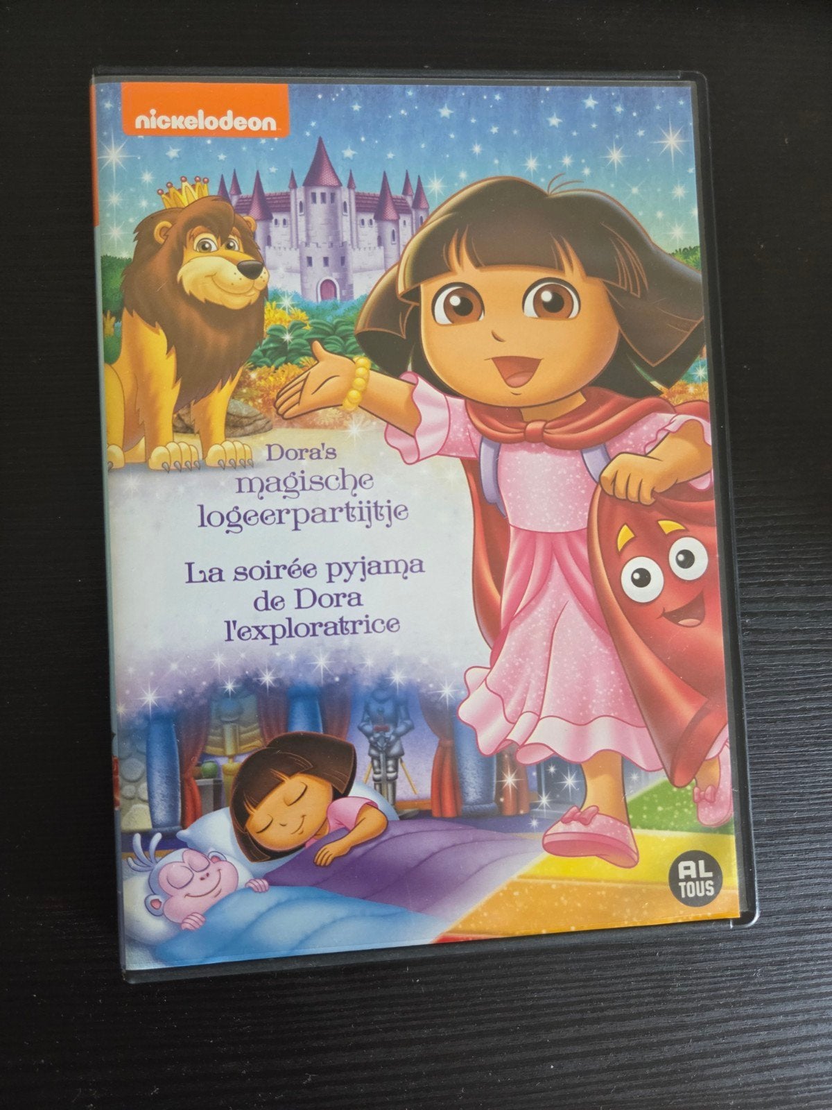 Dora's Magische Logeerpartijtje DVD - Nickelodeon, Ophalen, Avontuur, Gebruikt, Alle leeftijden