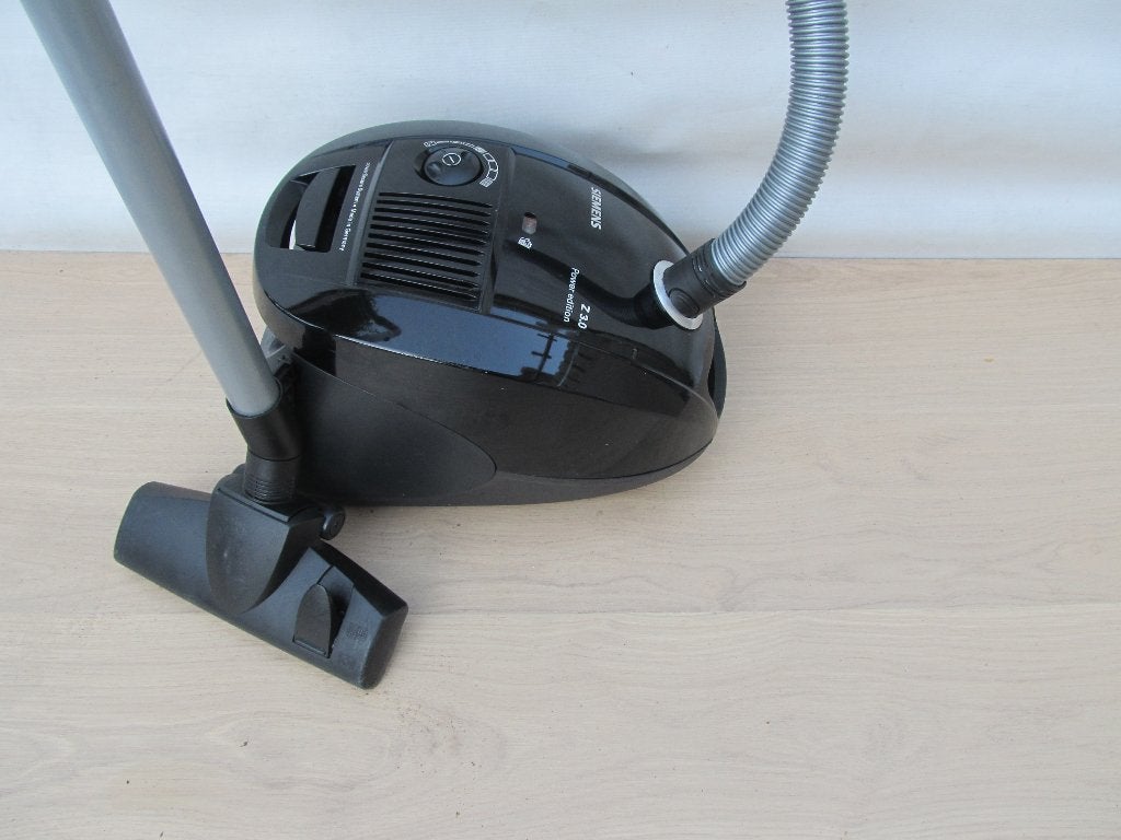 Siemens Power Edition Z 3.0 stofzuiger zwart, Siemens, Gebruikt, Geschikt voor tapijt, Sledestofzuiger