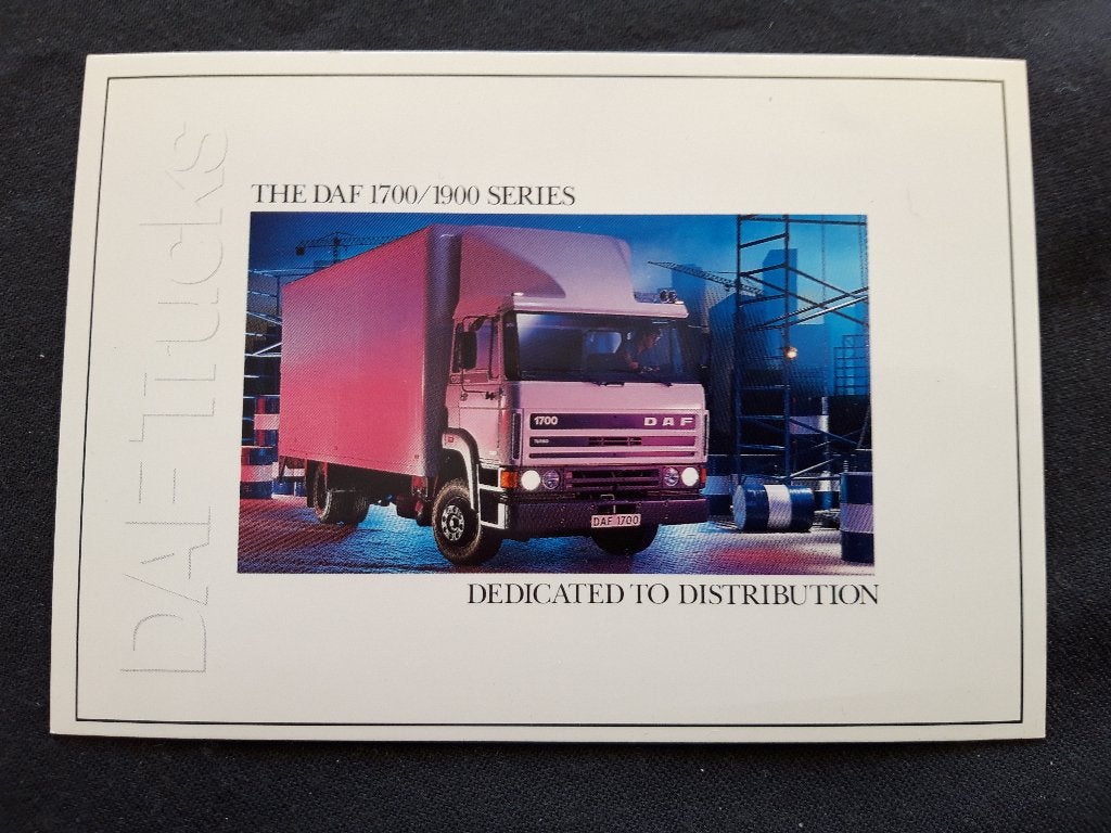 Foto ansichtkaart DAF 1700 – 1900, Ophalen of Verzenden, Zo goed als nieuw, Auto's