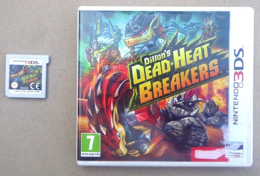 Dillon's Dead-Heat Breakers voor de Nintendo 3DS, Avontuur en Actie, 1 speler, Ophalen of Verzenden, Zo goed als nieuw