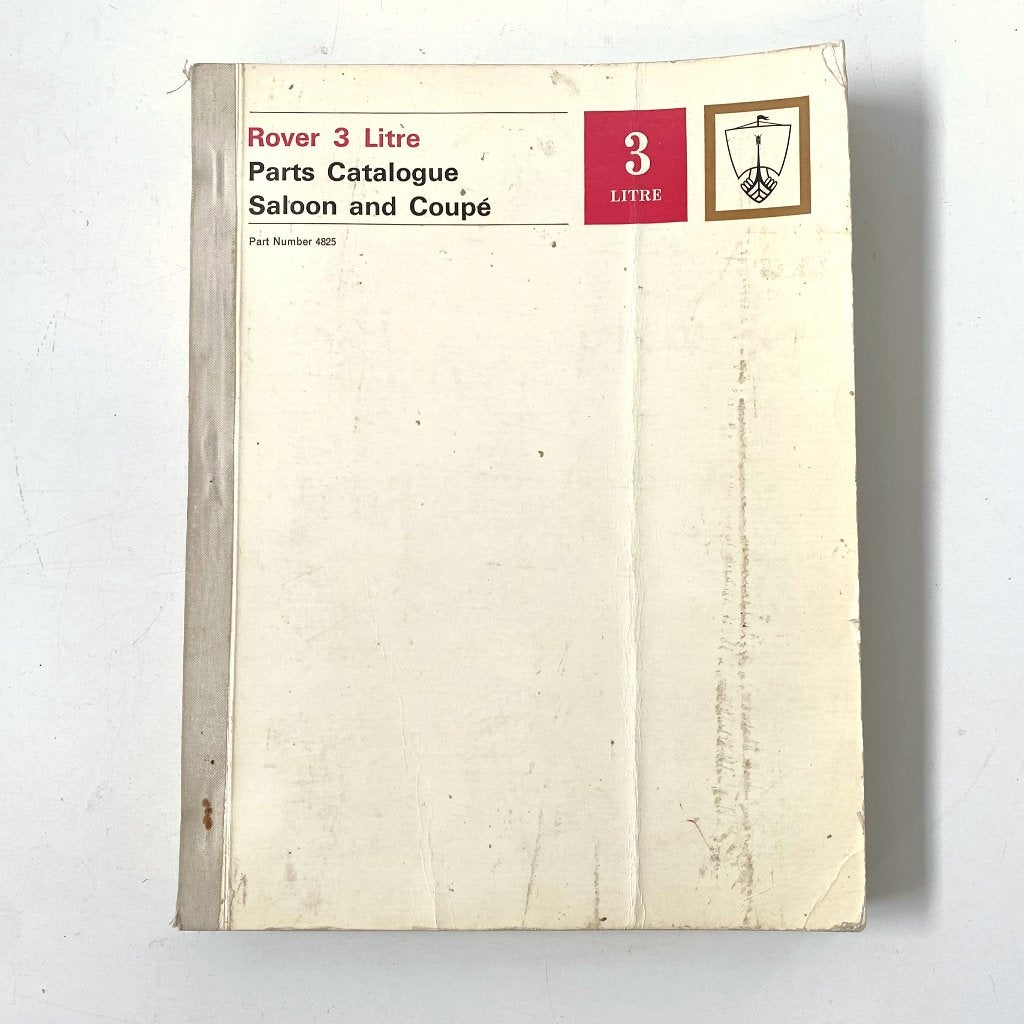 Rover P5 parts catalogue 1967, Boeken, Auto's | Boeken, Gelezen, Overige merken, Verzenden