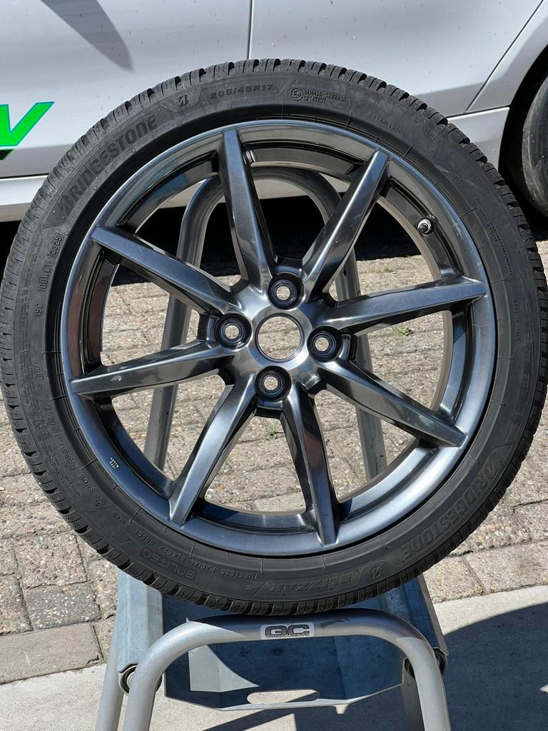 Mazda MX-5 ND 4x100 ET45 17x7J, Auto-onderdelen, Banden en Velgen, Ophalen, Banden en Velgen, 17 inch, Personenwagen