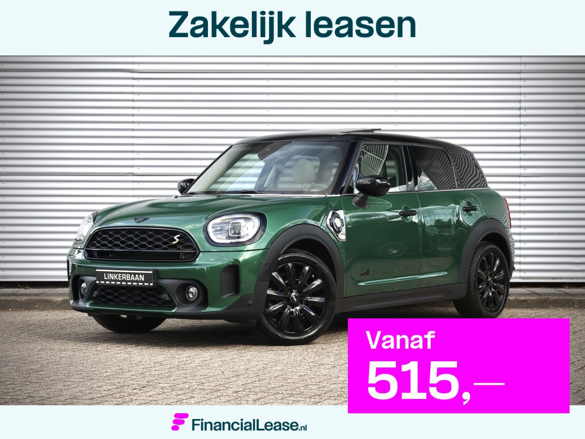 MINI Countryman 2.0 Cooper SE ALL4 | SOH 92% | Uniek | Full, Automaat, Gebruikt, Countryman, Automatische klimaatregeling