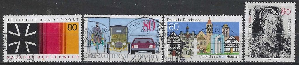 Duitsland 417, Ophalen of Verzenden, BRD, Gestempeld