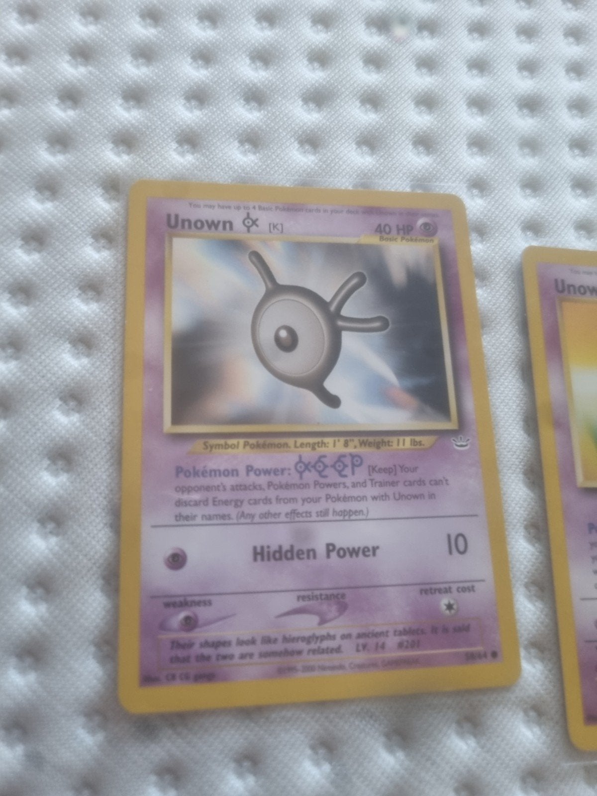 unown familie, Verzenden, Zo goed als nieuw