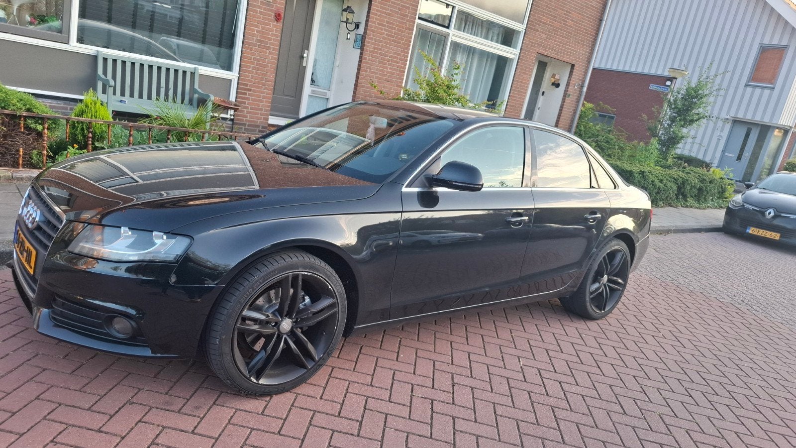 Audi A4 1.8 Tfsi 88KW 2008 Zwart, Auto's, Audi, 1385 kg, 4 cilinders, Zwart, 75 €/maand