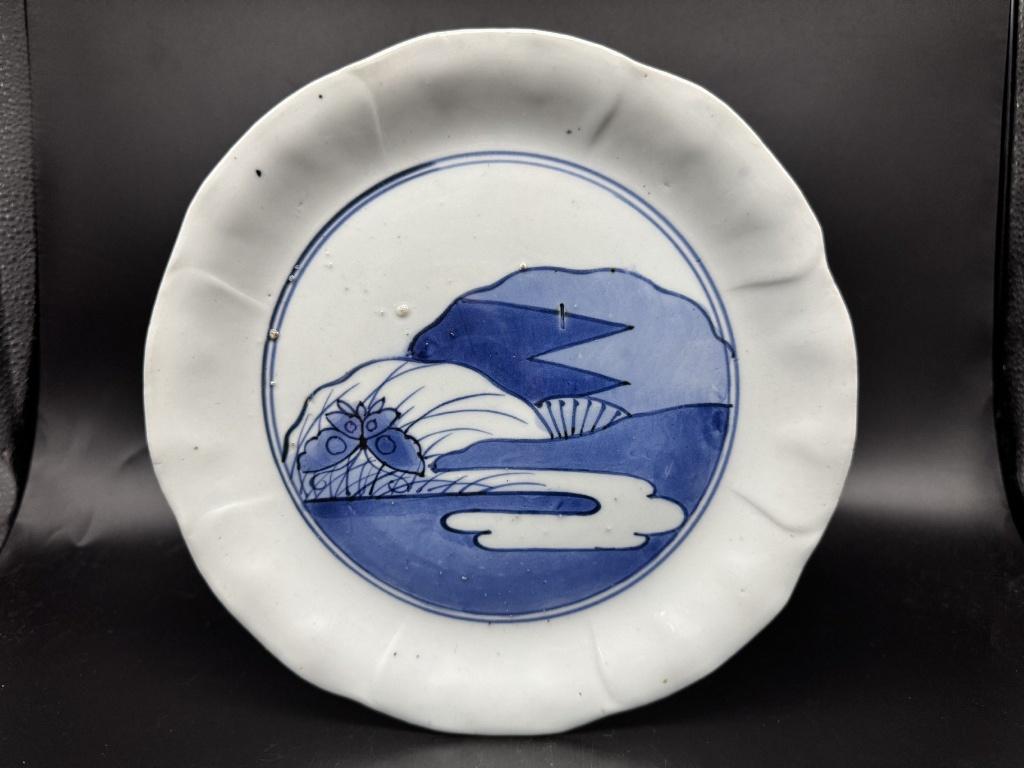 Antiek Japans Imari middengroot bord., Antiek en Kunst, Verzenden