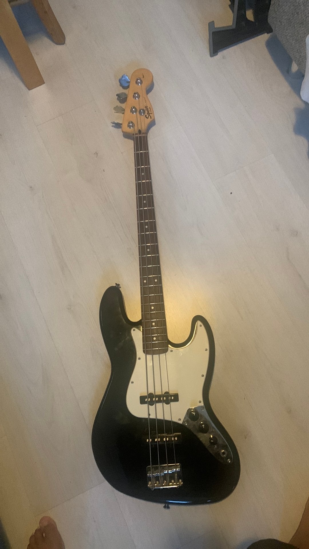 Fender Squier j bass, Muziek en Instrumenten, Ophalen, Gebruikt, Elektrisch
