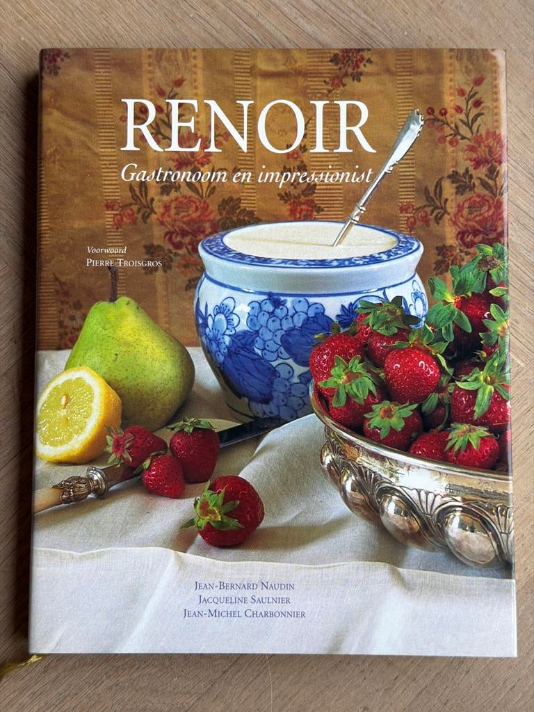 Renoir: Gastronoom en Impressionist Kookboek, Boeken, Kookboeken, Ophalen of Verzenden, Zo goed als nieuw, Frankrijk, Hoofdgerechten