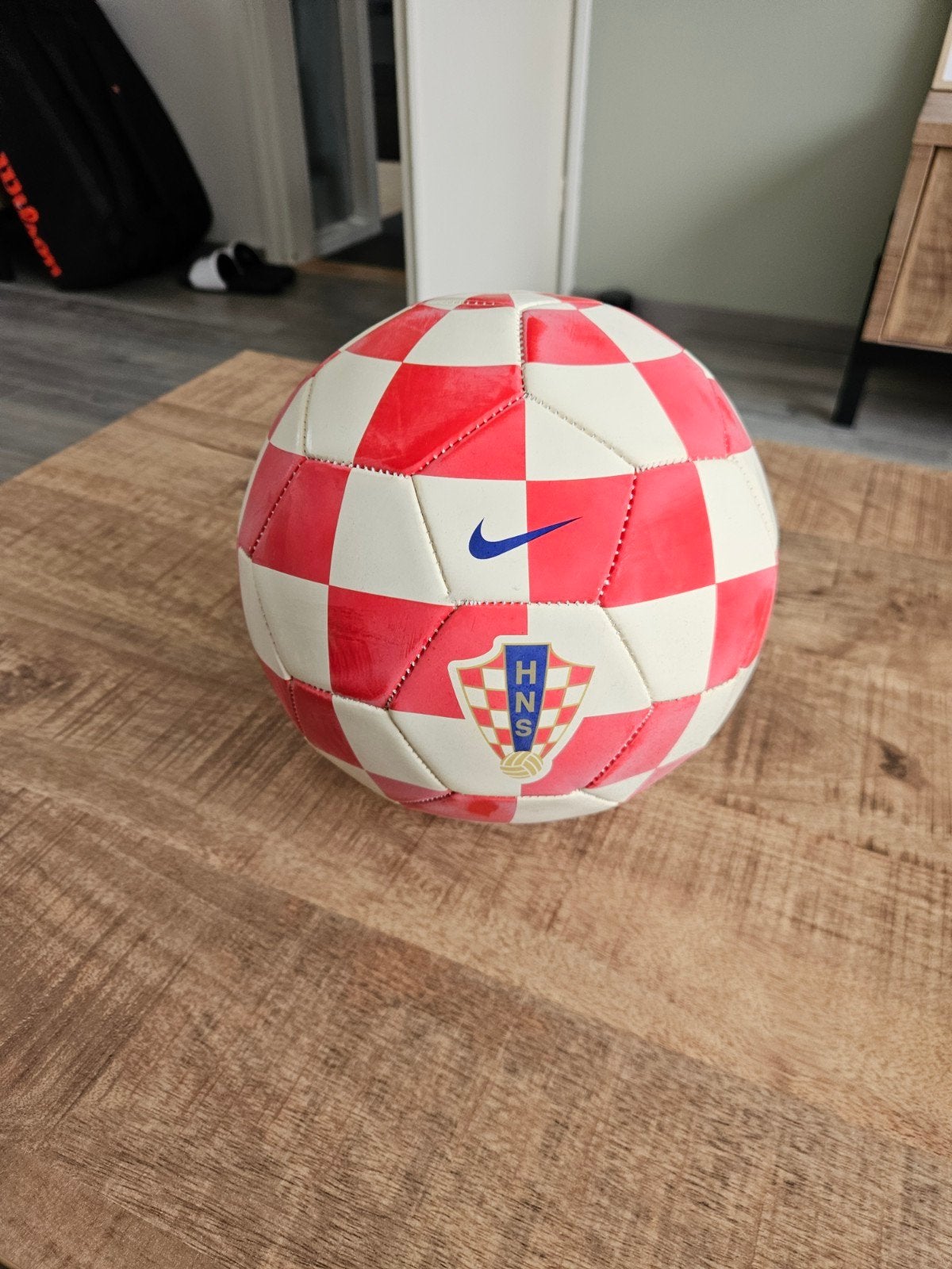 Nike Voetbal Kroatie, Sport en Fitness, Voetbal, Ophalen of Verzenden, Zo goed als nieuw, Bal