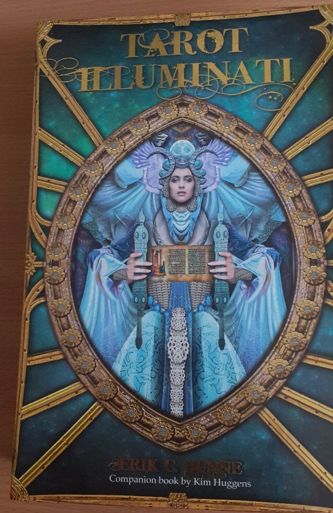 Tarot Illuminati kit - Tarotkaarten met boek, Ophalen of Verzenden, Zo goed als nieuw