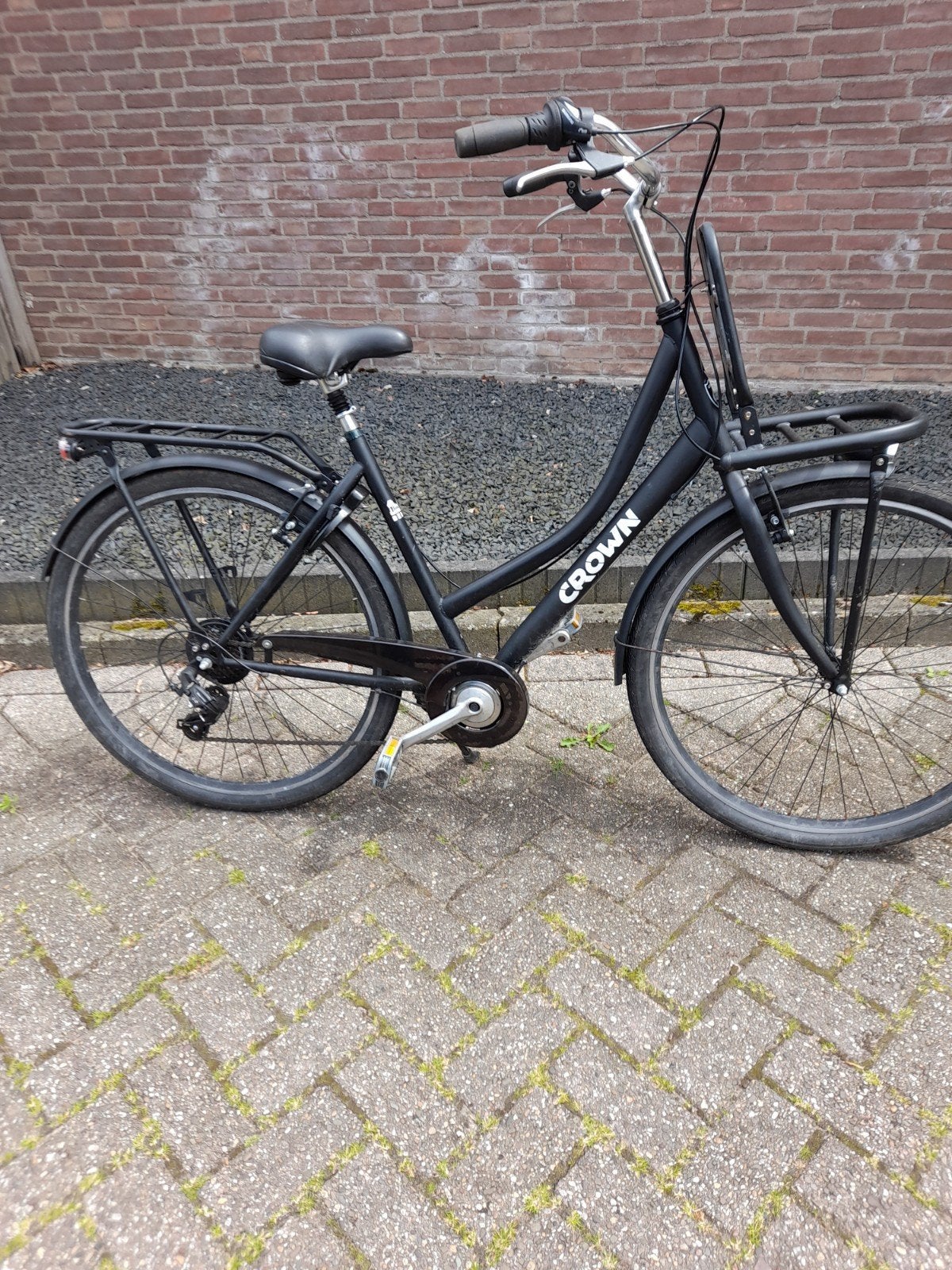 Heele nette transport fiets s.heerenberg, Fietsen en Brommers, Ophalen of Verzenden, Zo goed als nieuw, Versnellingen