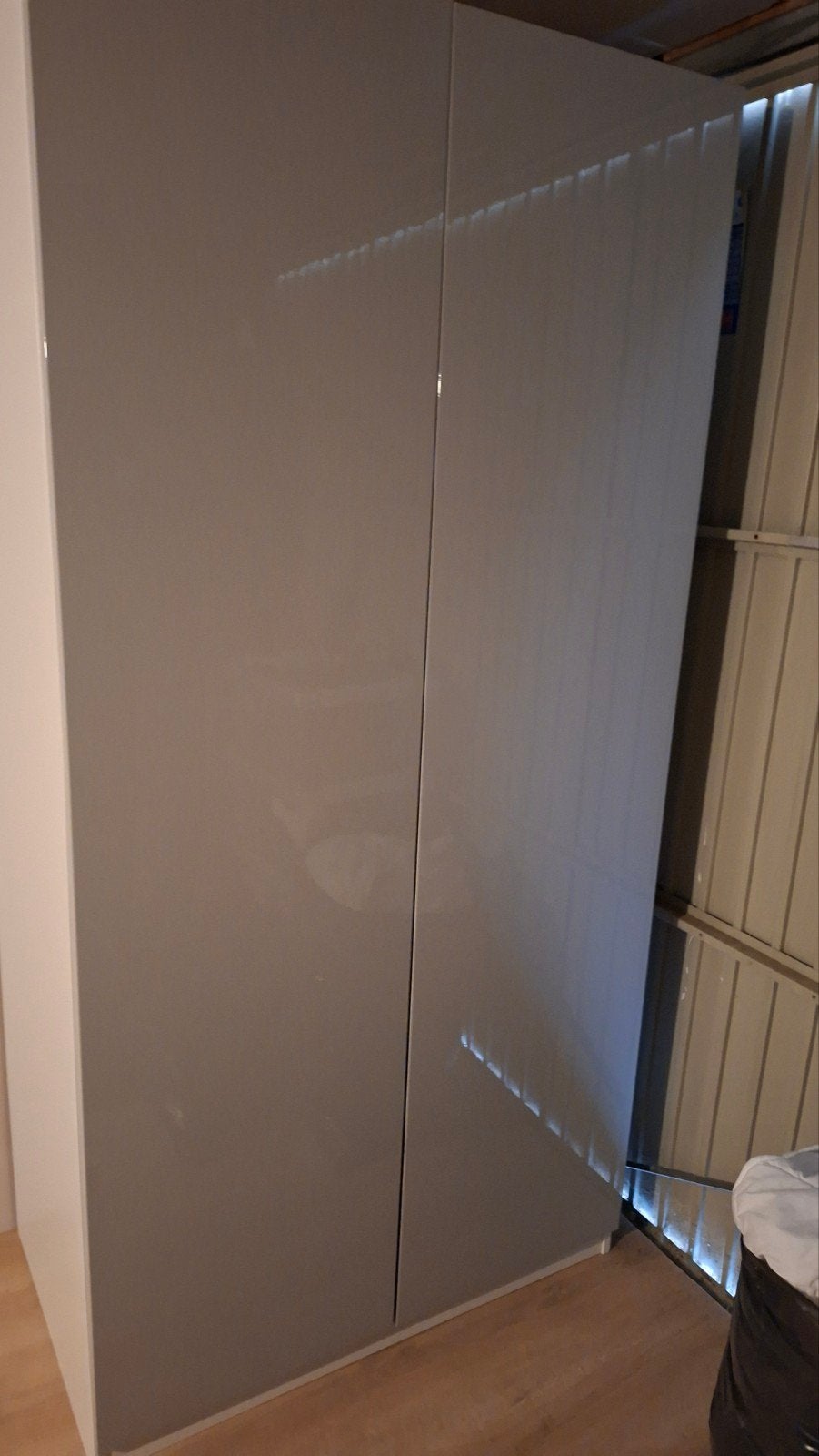 Zgan 4 deuren en 1 spiegeldeur voor pax kast 201 cm, Ophalen, Overige materialen, Gebruikt, 200 cm of meer
